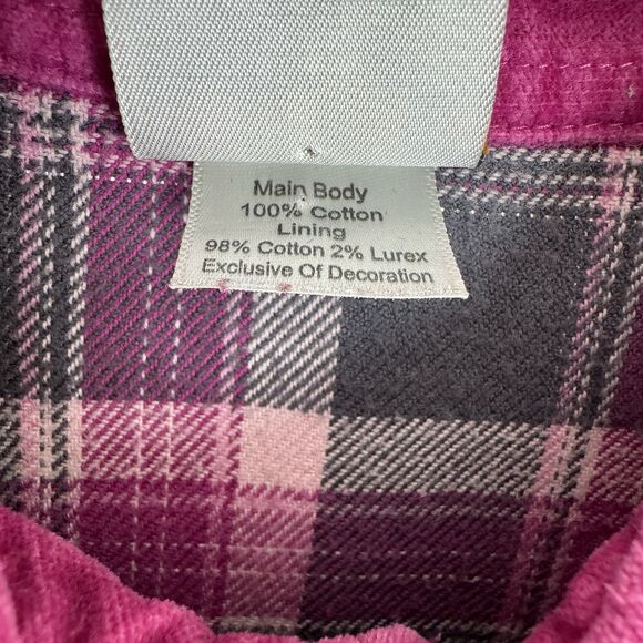 Carhartt Jacket Girls‎ 12 Purple Embroidered Carhartt Spell Out Outdoor Flawed - Picture 8 of 16